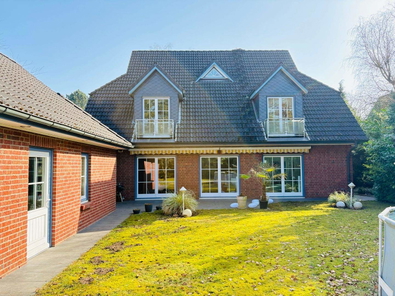 Rückseite des Hauses