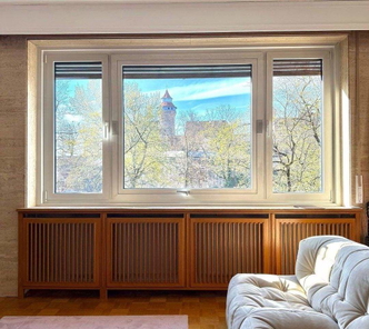 Panoramablick zur Kaiserburg