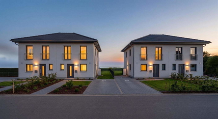 Neubau Doppelhäuser Aura 115