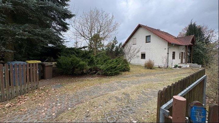 Blick aufs Haus
