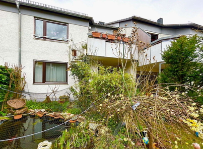 Haussansicht vom Garten