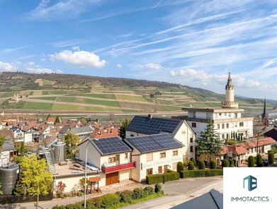 Rheinblick vom Balkon