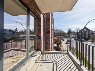 Balkon mit Westausrichtung