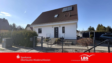 Blick aufs Haus