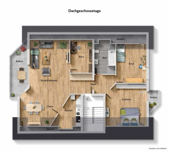 Dachgeschossetage - Kapitalanlage