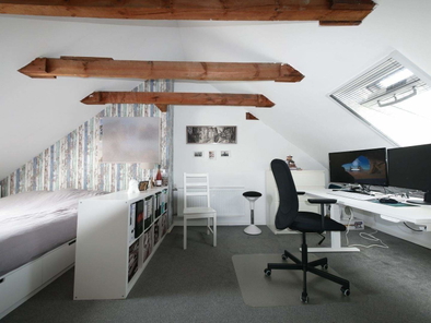 Ausgebauter Raum Dachgeschoss
