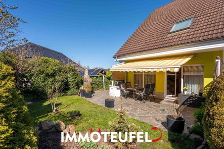 Blick vom Garten