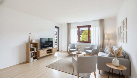 Wohnzimmer visualisiert