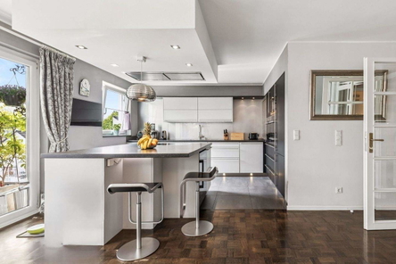 Attraktive Miele-Designküche