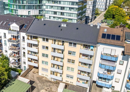 Rückseite des Hauses