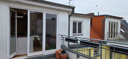 Terrassen-Eingang zur Wohnung
