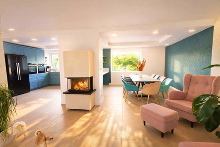 Wohnzimmer/ Eßbereich