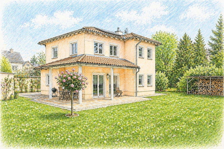 Elegante Architektenvilla