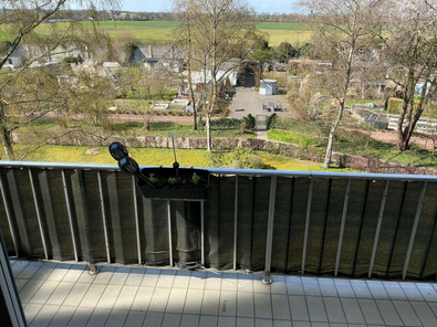 Aussicht vom Balkon