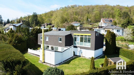 Blick aufs Haus v. Süden