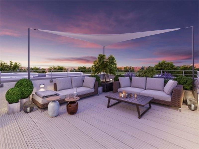 Dachterrasse