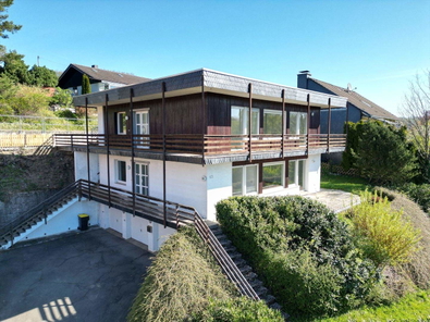 Außenansicht vom Wohnhaus