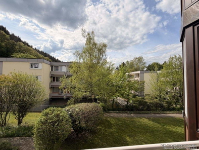 Aussicht vom Balkon