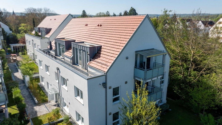 Aussenansicht des Penthouses