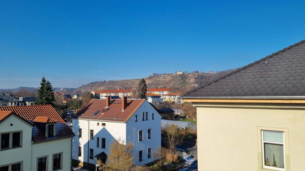 Blick vom Dachgeschoss