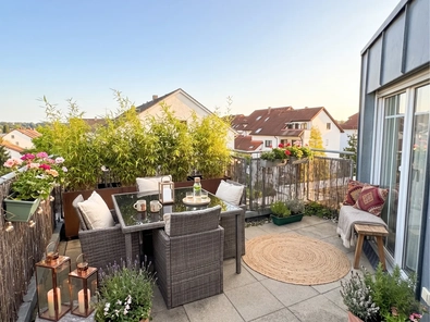 Dachterrasse virtuell homestag