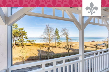 Balkon mit Meerblick