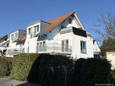 Hausansicht mit Pfeil