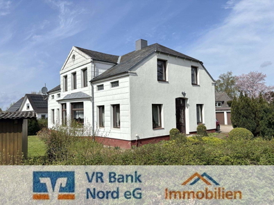 imposante Südansicht des Hauses