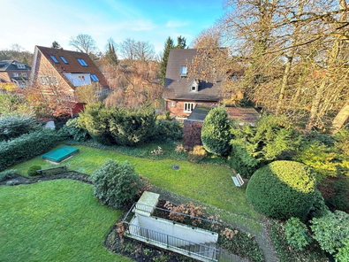 Blick vom Balkon