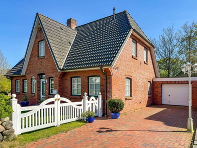 Eingangsbereich mit Auffahrt und Garage