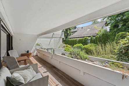 Terrassen-Balkon mit viel Privatshäre