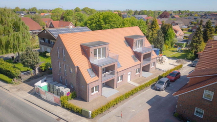Drohnenfoto Straßenseite Bild II