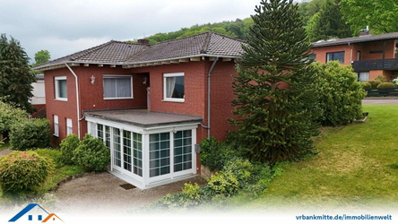 Drohnenbild Rückseite des Hauses