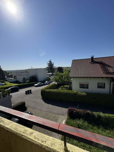 Aussicht vom Balkon