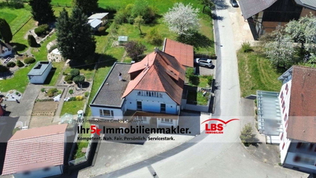 Ansicht vom Wohnhaus