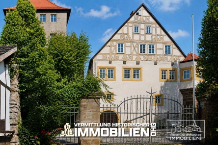 Zufahrt Schloss in Hohenlohe