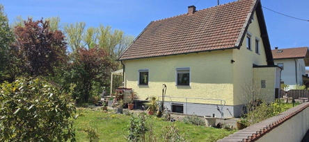 Haus von der Gartenseite