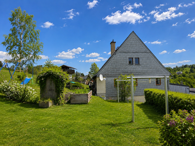 Hausansicht Giebelseite