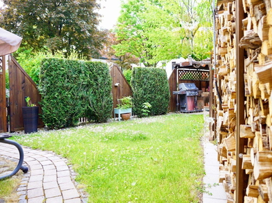 Garten mit BBQ Platz