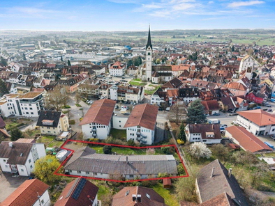 Grundstück mit Abrissgebäude