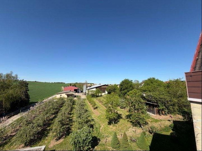 Blick vom Balkon