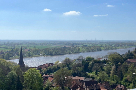 Elbblick westwärts