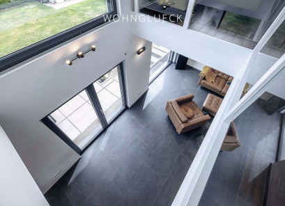 Galerieblick in den Wohnbereich