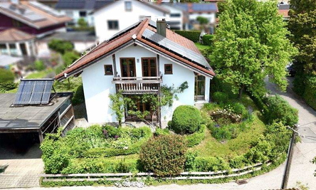 Blick zum Haus