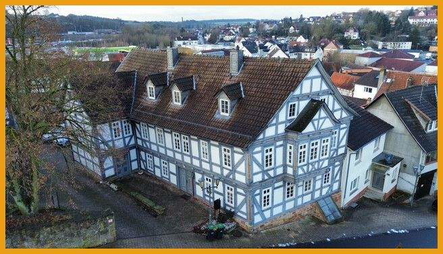 Blick auf das Anwesen