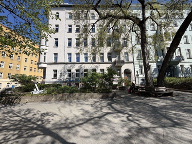Blick zum Haus