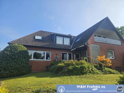 Blick Haus Garten