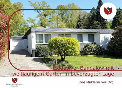 Exklusiver Bungalow in bevorzugter Wohnlage