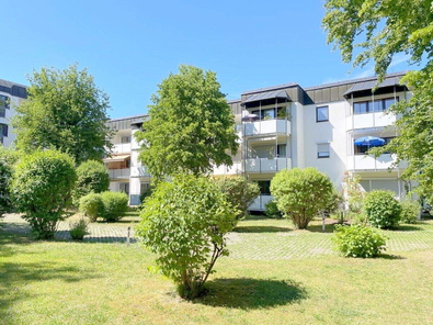 Gemütliche Wohnanlage im Grünen