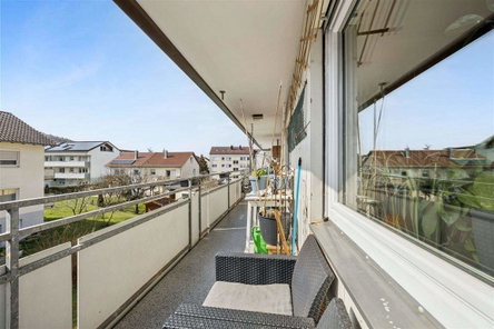 Balkon Innenhof